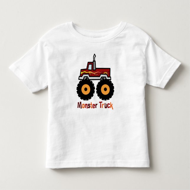 Monster Truck Toddler T-shirt (Front)