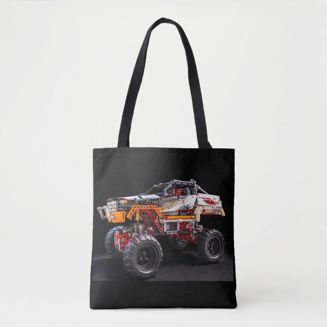 monster truck tote bag (Front)