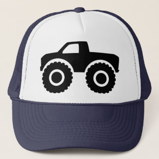 Monster truck trucker hat
