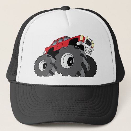 Monster Truck Trucker Hat