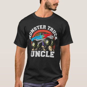 Monster Truck Uncle Matching Family Monster Truck T-Shirt