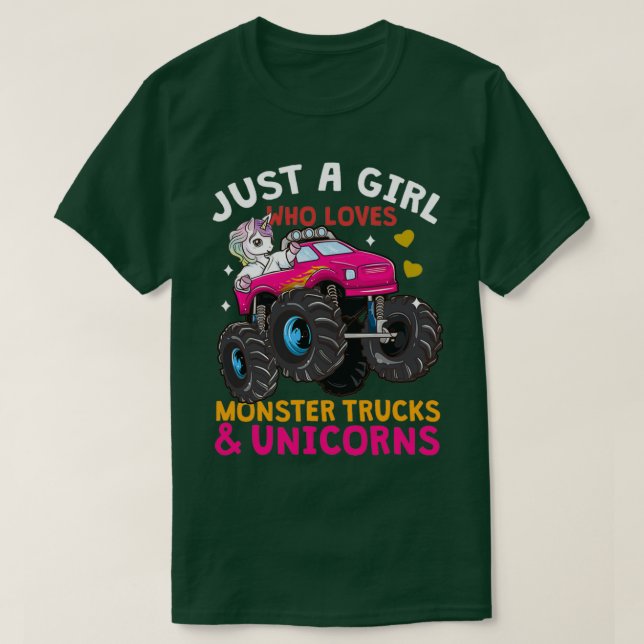 Monster Truck Unicorn 6 T-Shirt (Design Front)