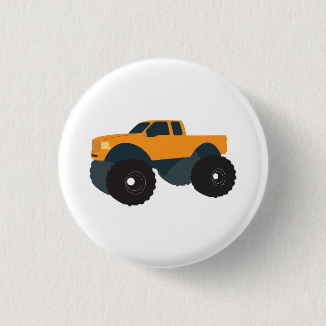 Monster Truck Vehicle Button (Front)