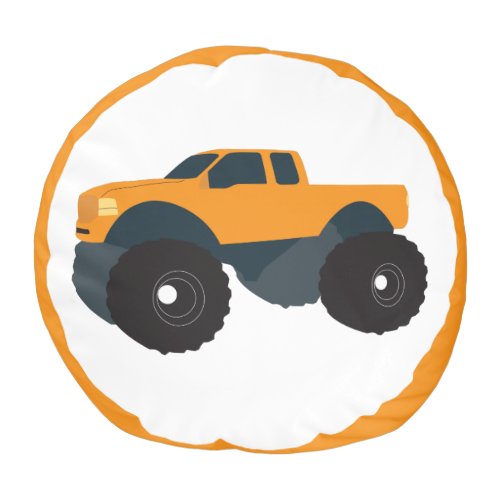 Monster Truck Vehicle Pouf