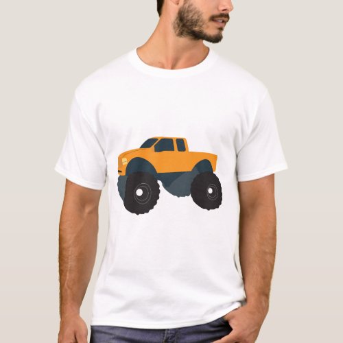 Monster Truck Vehicle T_Shirt