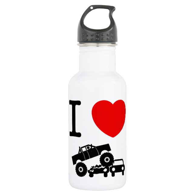 Monster Truck Water Bottle (Front)
