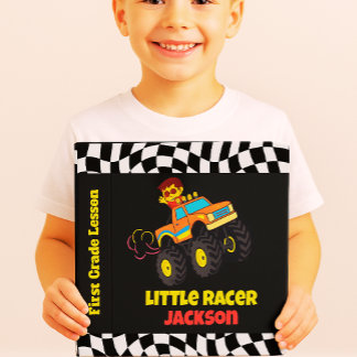 Monster Truckin’ into Class! 3 Ring Binder
