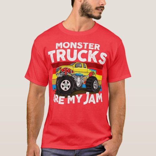 Monster Trucks are my Jam 1 T_Shirt