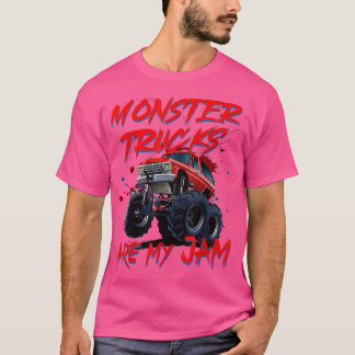 Monster Trucks Are My Jam 2138 T-Shirt