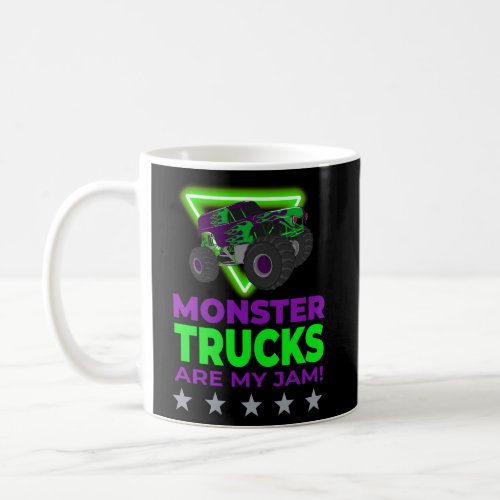 Monster Trucks Are My Jam Coffee Mug