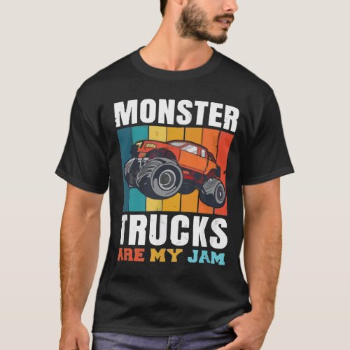 monster trucks are my jam T_Shirt
