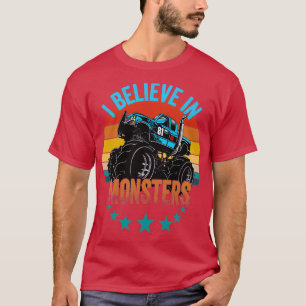 Monster Trucks I Believe In Monsters 2 T-Shirt