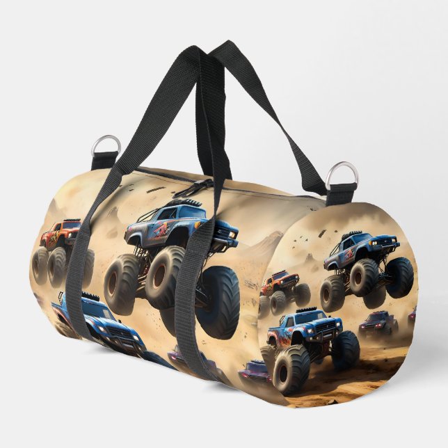 Monster Trucks Mayhem, Duffle Bag (Left Corner)