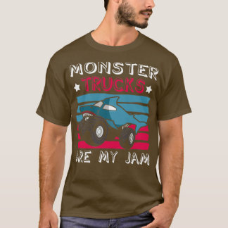 Monster Trucks monster truck car fan gasoline 2 T-Shirt