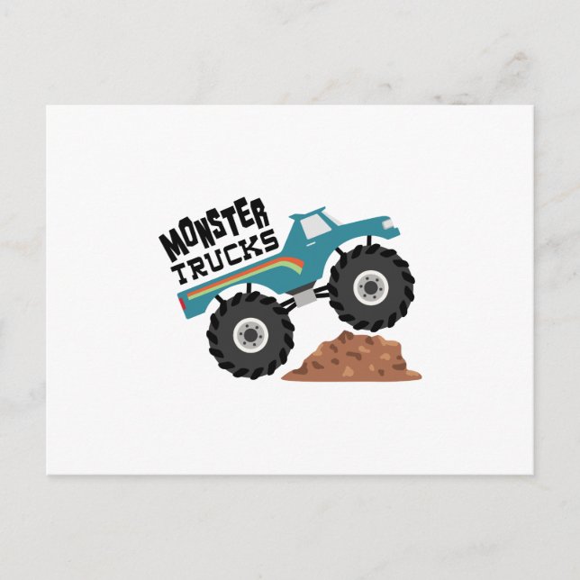 Monster Trucks Postcard (Front)