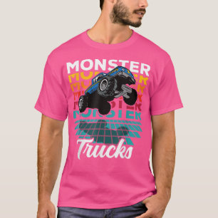 Monster Trucks Vintage 4x4  T-Shirt