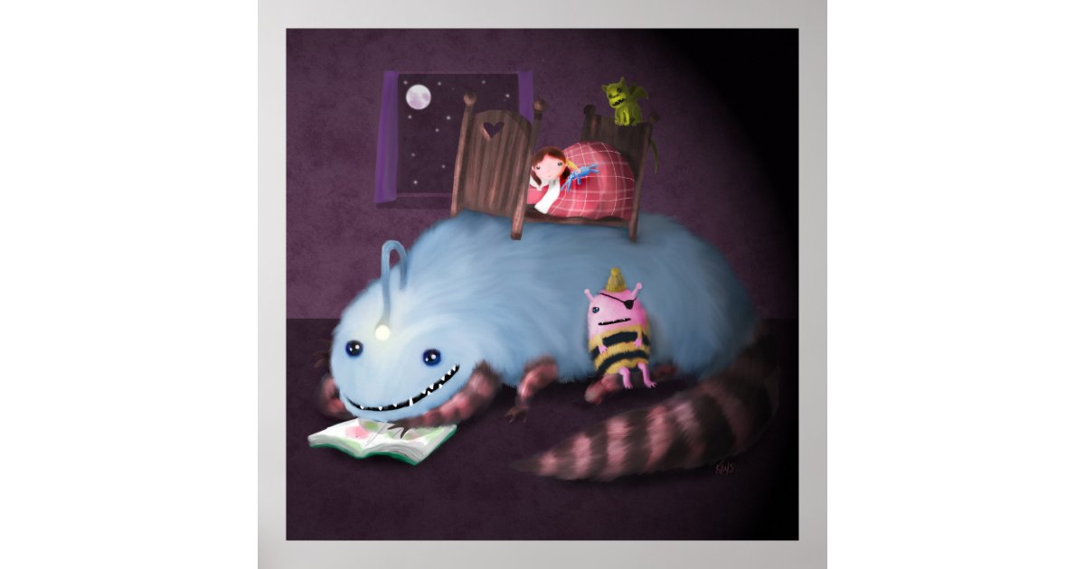 Monster Under The Bed Poster