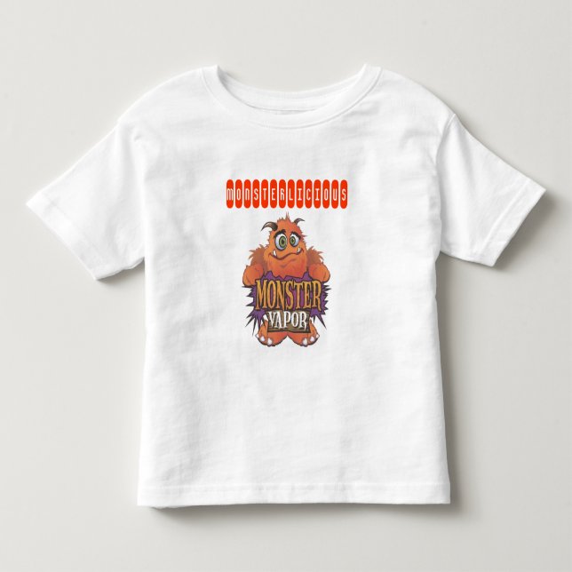 monster vapor, MONSTERLICIOUS Toddler T-shirt (Front)