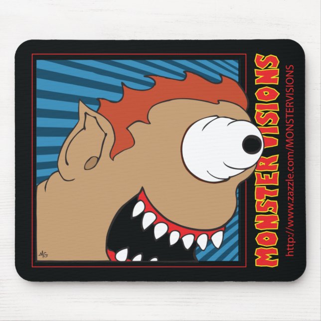 MONSTER VISIONS MOUSE PADS (Front)