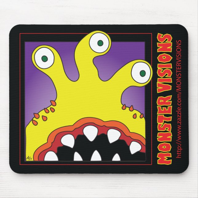 MONSTER VISIONS MOUSE PADS (Front)