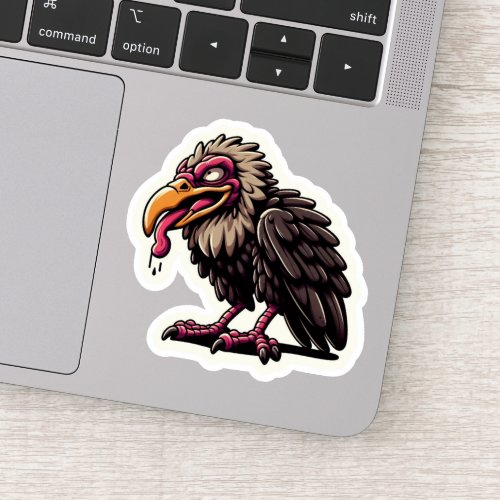 Monster Vulture Sticker