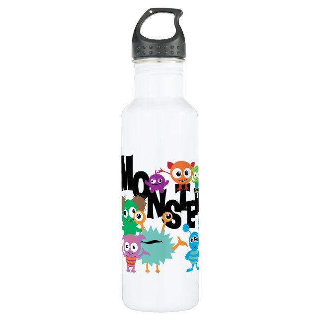 Monster Water Bottle (Front)