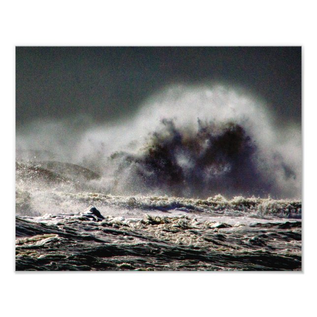 Monster Wave at Ocean City, MD Photo Print (Front)