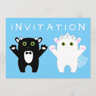 Monster Wedding Invitation