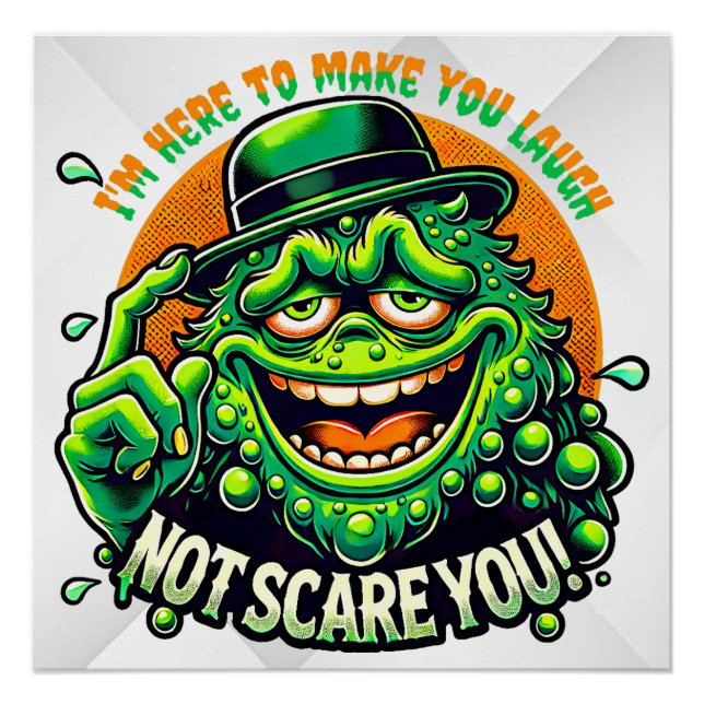 Monster with a Message Poster (Front)