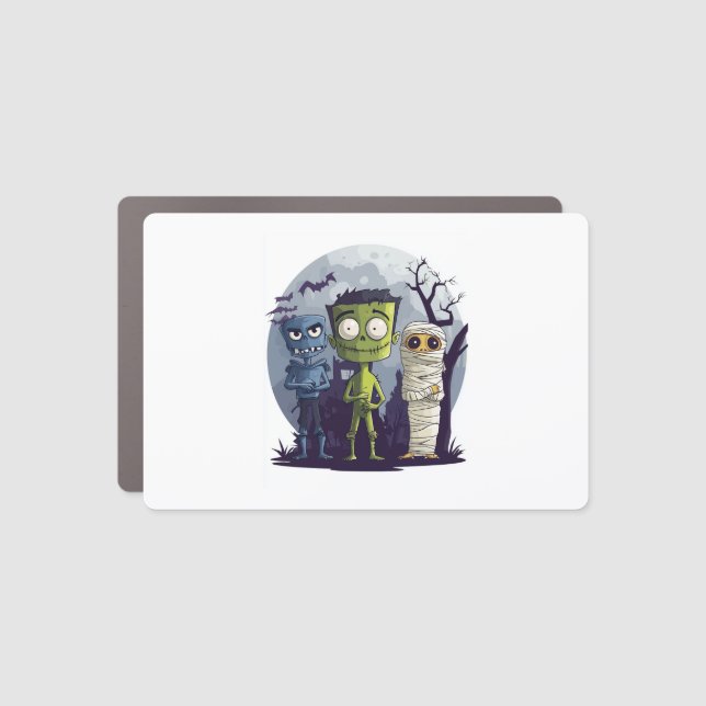  Monster Yoga Class Car Magnet (Front)