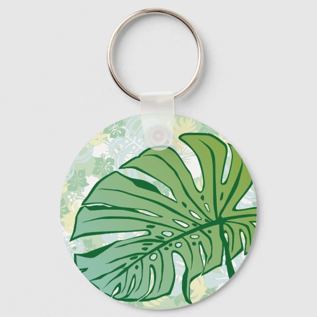 MONSTERA 2 KEYCHAIN (Front)