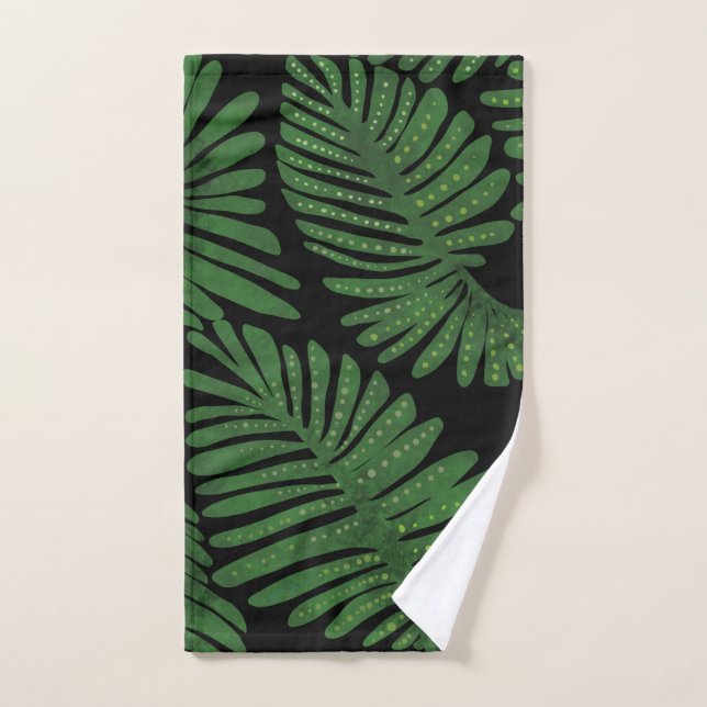 Monstera Bath Towel Set (Hand Towel)
