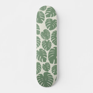 Monstera - Green Skateboard