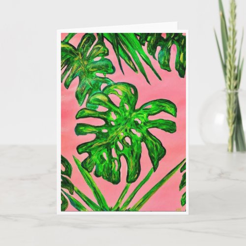 Monstera Invitation