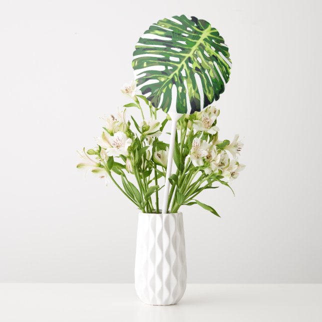 Monstera Leaf Balloon Greenery (Vase)