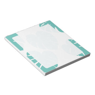 Monstera Leaf Botanical Plant Lover Notepad
