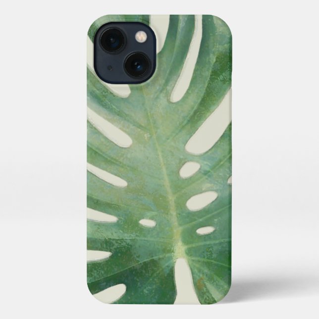 Monstera Leaf iPhone Case (Back)