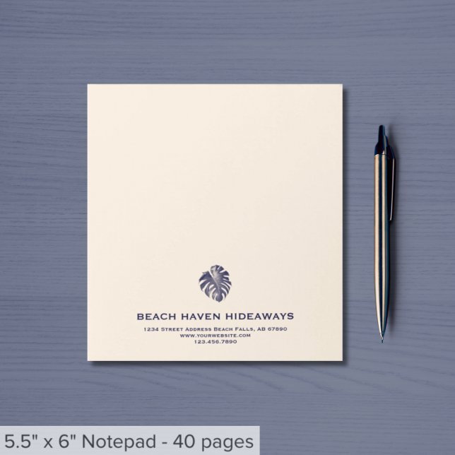 Monstera Leaf Notepad (Creator Uploaded)