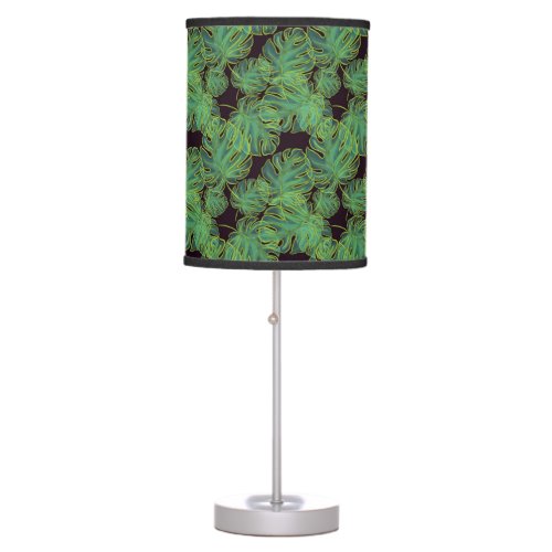 Monstera Leaves Art Pattern Lamp 