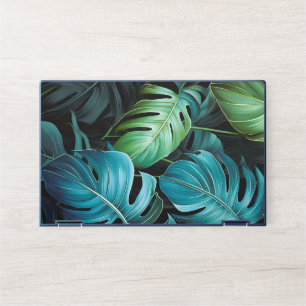 Monstera Leaves Botanical Tropical Jungle Foliage HP Laptop Skin