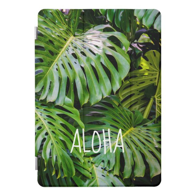 Monstera Leaves, Limahuli Gardens, Kauai, Hawaii iPad Pro Cover (Front)