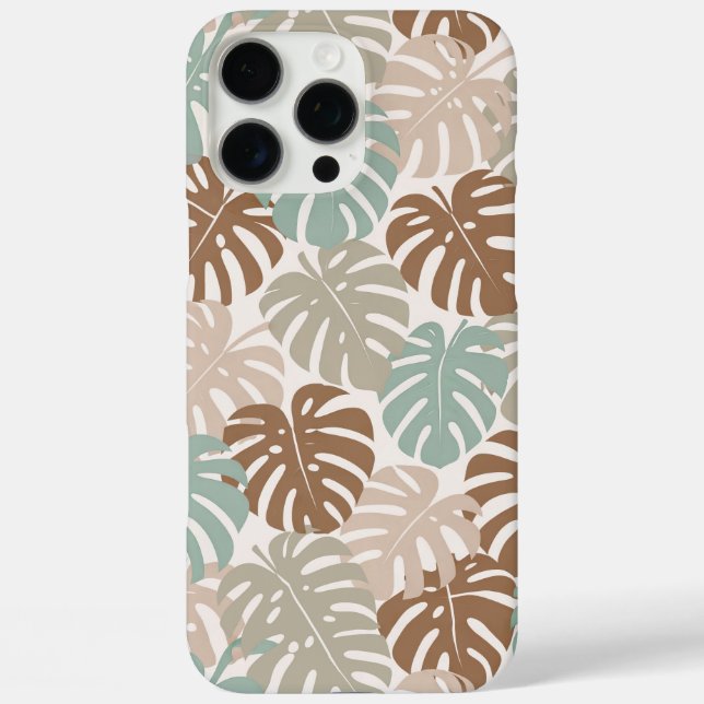 Monstera modern hawaii boho Case-Mate iPhone case (Back)