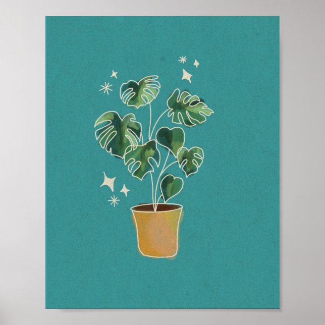 Monstera Mom Poster (Front)