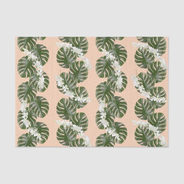 Monstera Palm Tissue Paper HALPIN CREATIVE (Front)