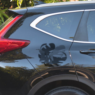 Monstera plant leaf Car Decal