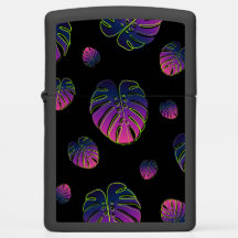 Monstera Tropical Leaf Illustration Pattern