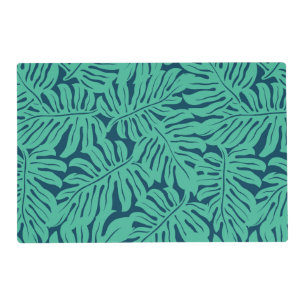Monstera Tropical Leaf Pattern Placemat