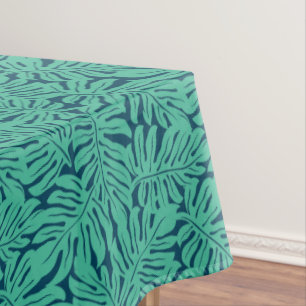Monstera Tropical Leaf Pattern Tablecloth