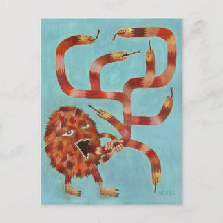 Monsterbation Postcard