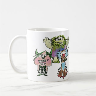 Monstereo Seven Cartoon Monstars Coffee Mug